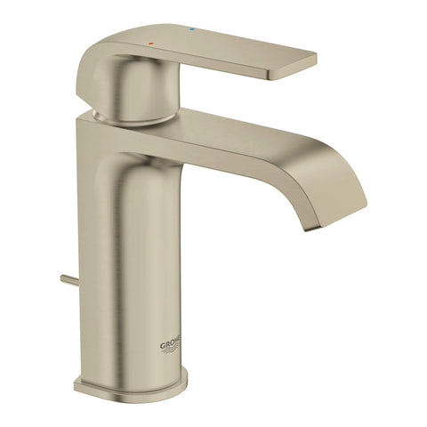 Single Hole Single-Handle S-Size Bathroom Faucet, 1.2 GPM (4.5 L/min) - Brushed Nickel InfinityFinish