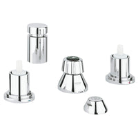 [24016000] Three-Hole Bidet Faucet M-Size - GROHE StarLight Chrome