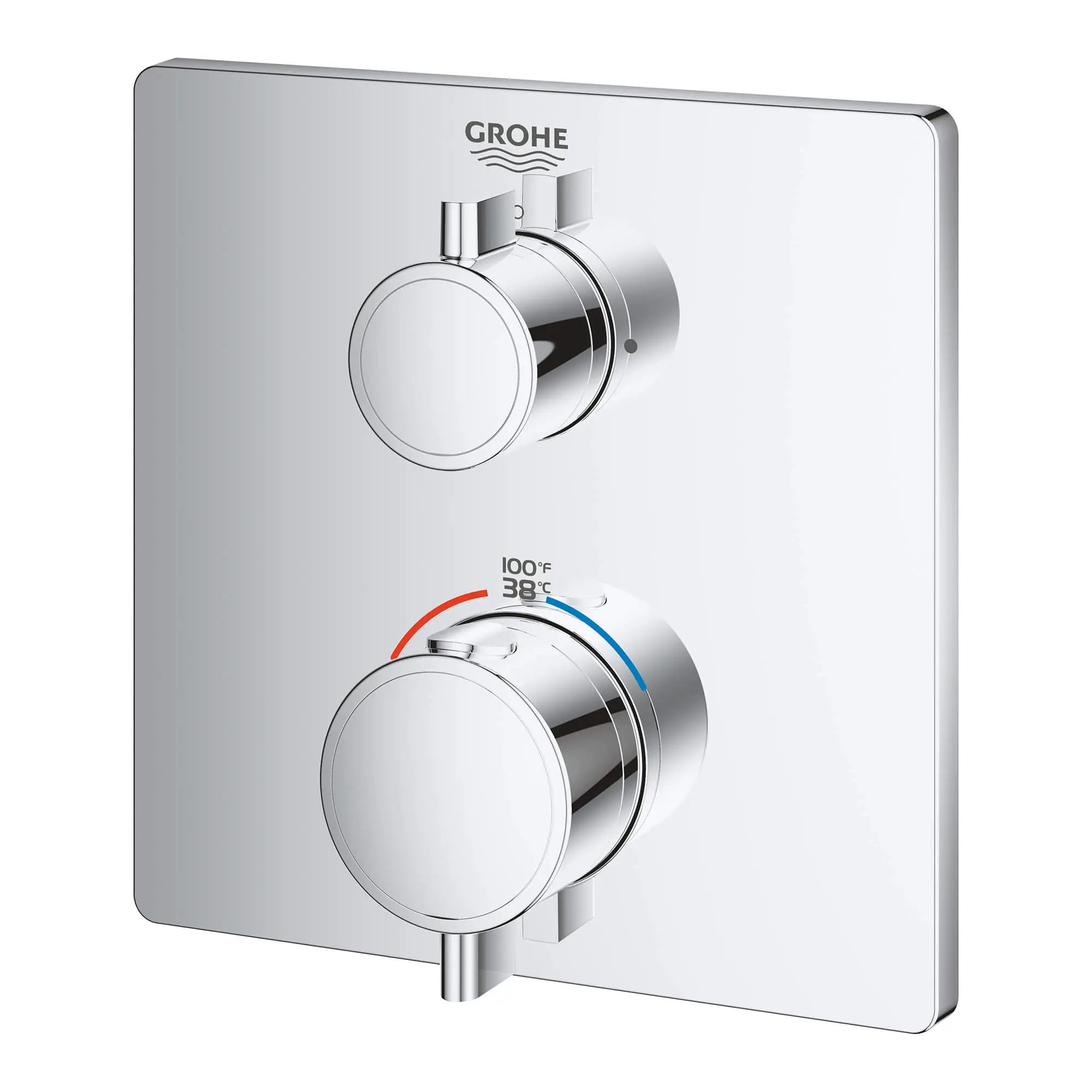Dual Function 2-Handle Thermostatic Valve Trim // GROHE STARLIGHT CHROME // 13614_24111000-grohtherm-dual-function-2-handle-thermostatic-trim-starlight-chrome-3_0_CDNwebp.webp