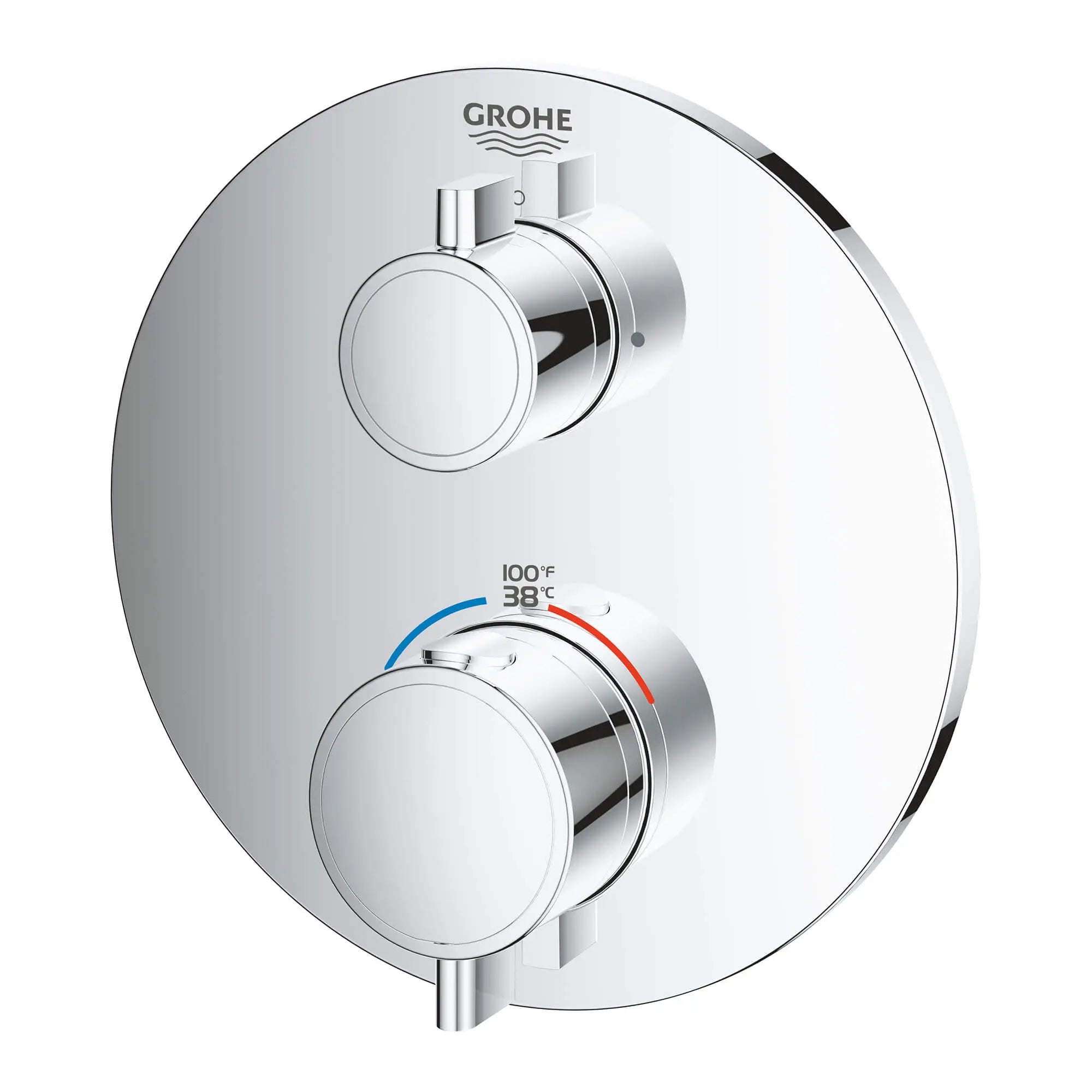 Dual Function 2-Handle Thermostatic Valve Trim // GROHE STARLIGHT CHROME // 13620_24133000-grohtherm-dual-function-2-handle-thermostatic-trim-starlight-chrome-3_0_CDNwebp.webp