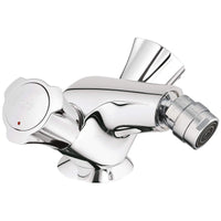 [24480001] Costa L,Bidet mixer, flex. Hoses. Pop-u - GROHE StarLight Chrome