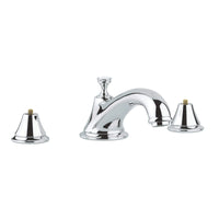 [25055000] 3-Hole 2-Handle Deck Mount Roman Tub Faucet - GROHE StarLight Chrome