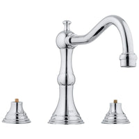 [25079000] 3-Hole 2-Handle Deck Mount Roman Tub Faucet - GROHE StarLight Chrome