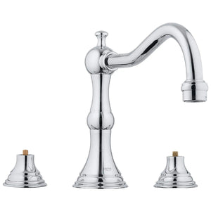 [25079000] 3-Hole 2-Handle Deck Mount Roman Tub Faucet - GROHE StarLight Chrome