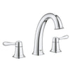 [25160000] 3-Hole 2-Handle Deck Mount Roman Tub Faucet - GROHE StarLight Chrome