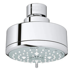 [26043000] 100 Shower Head, 4" - 4 Sprays, 2.0 gpm - GROHE StarLight Chrome