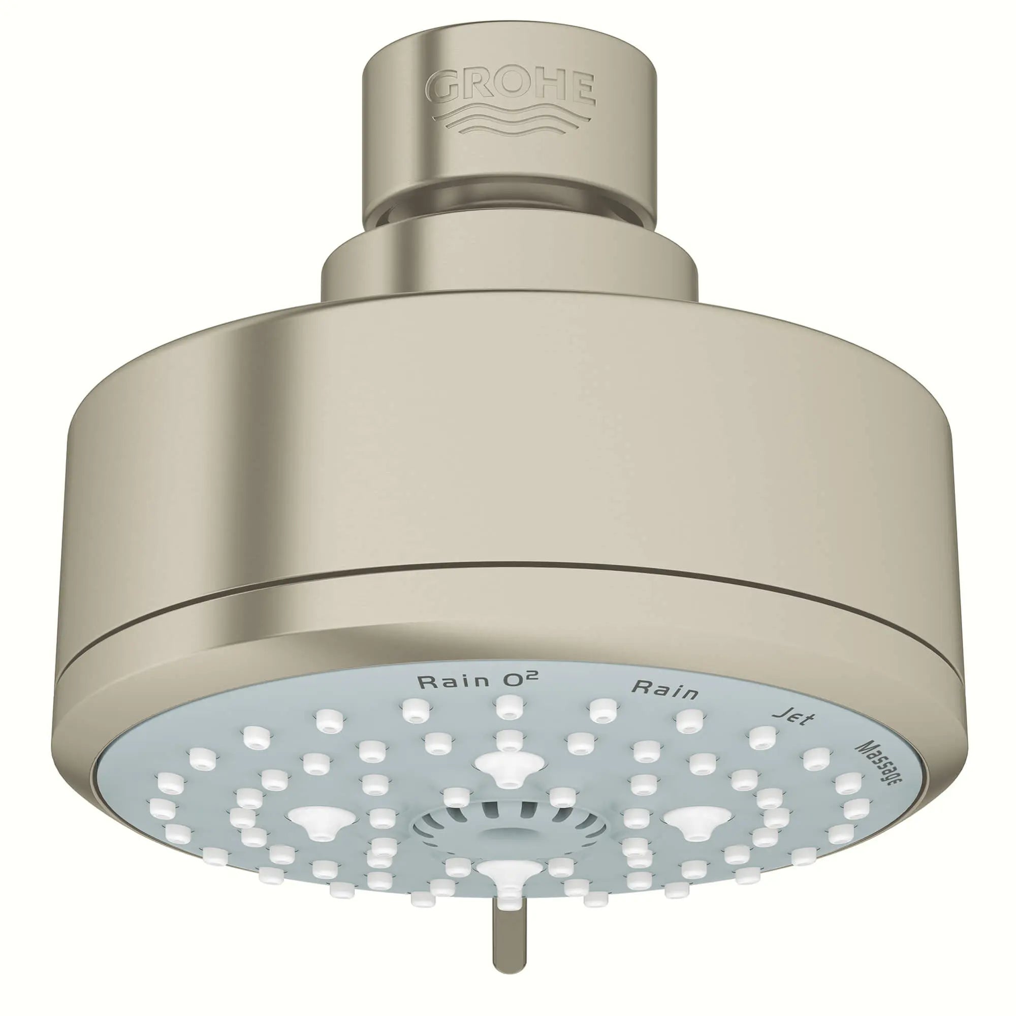100 Shower Head, 4" - 4 Sprays, 2.0 gpm // BRUSHED NICKEL INFINITYFINISH // 13807_26043en0-new-tempesta-cosmopolitan-100-shower-head-4-sprays-brushed-nickel-infinityfinish_0_CDNwebp.webp
