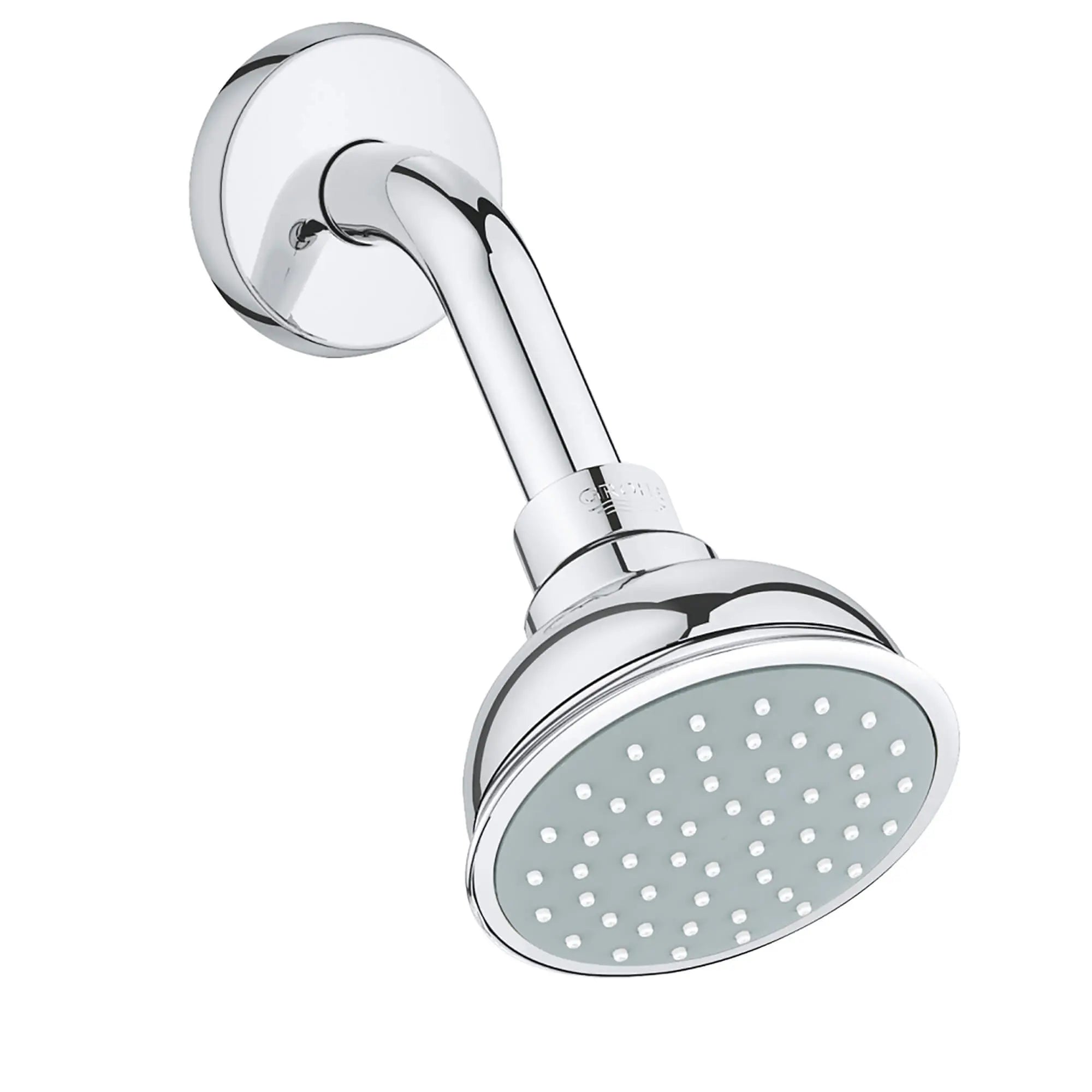 Shower Head With Shower Arm // GROHE STARLIGHT CHROME // 13846_26117000-Fairborn-Shower_Arm_with_Shower_Head_0_CDNwebp.webp