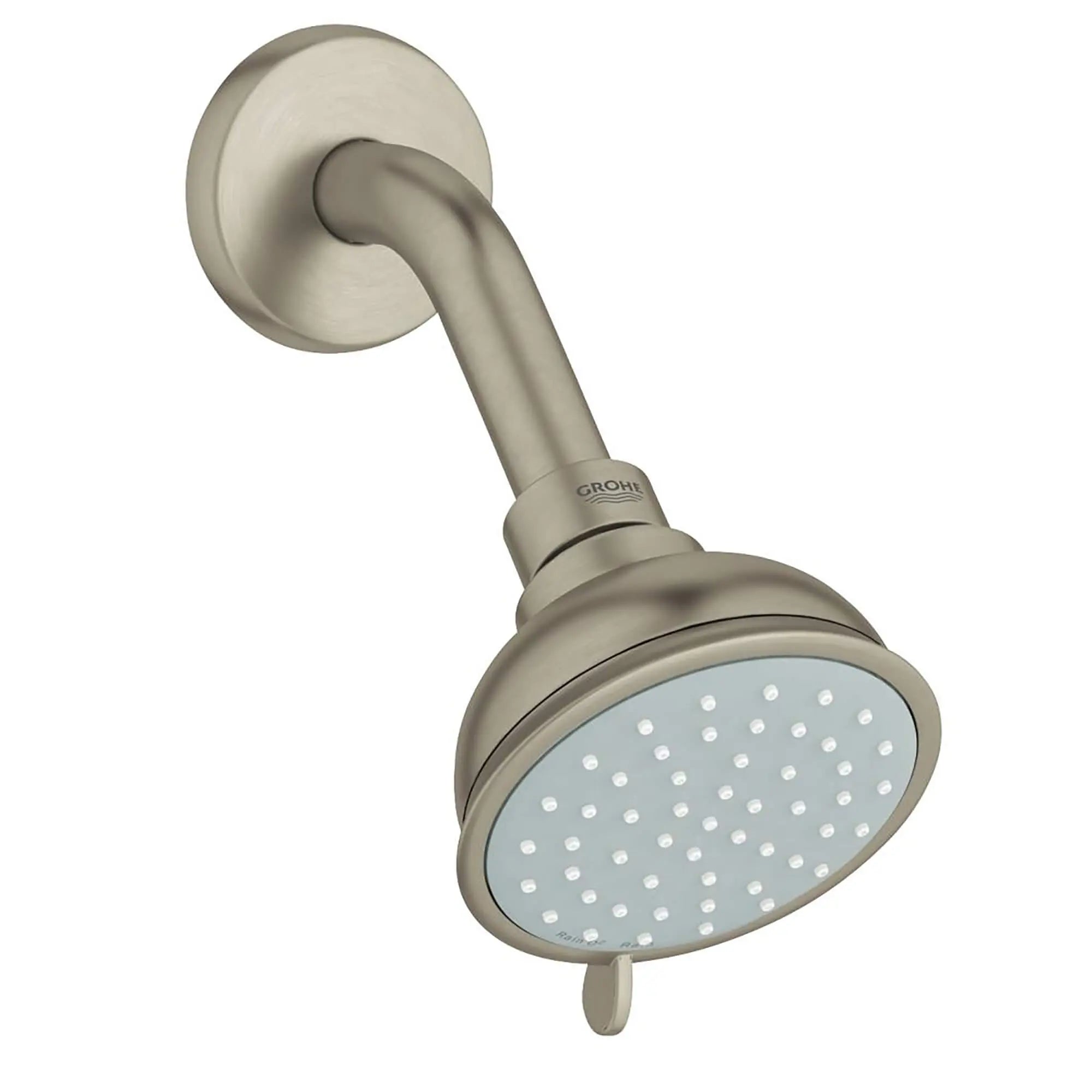 Shower Head With Shower Arm // BRUSHED NICKEL INFINITYFINISH // 13847_26117EN0-Fairborn-Shower_Arm_with_Shower_Head_0_CDNwebp.webp