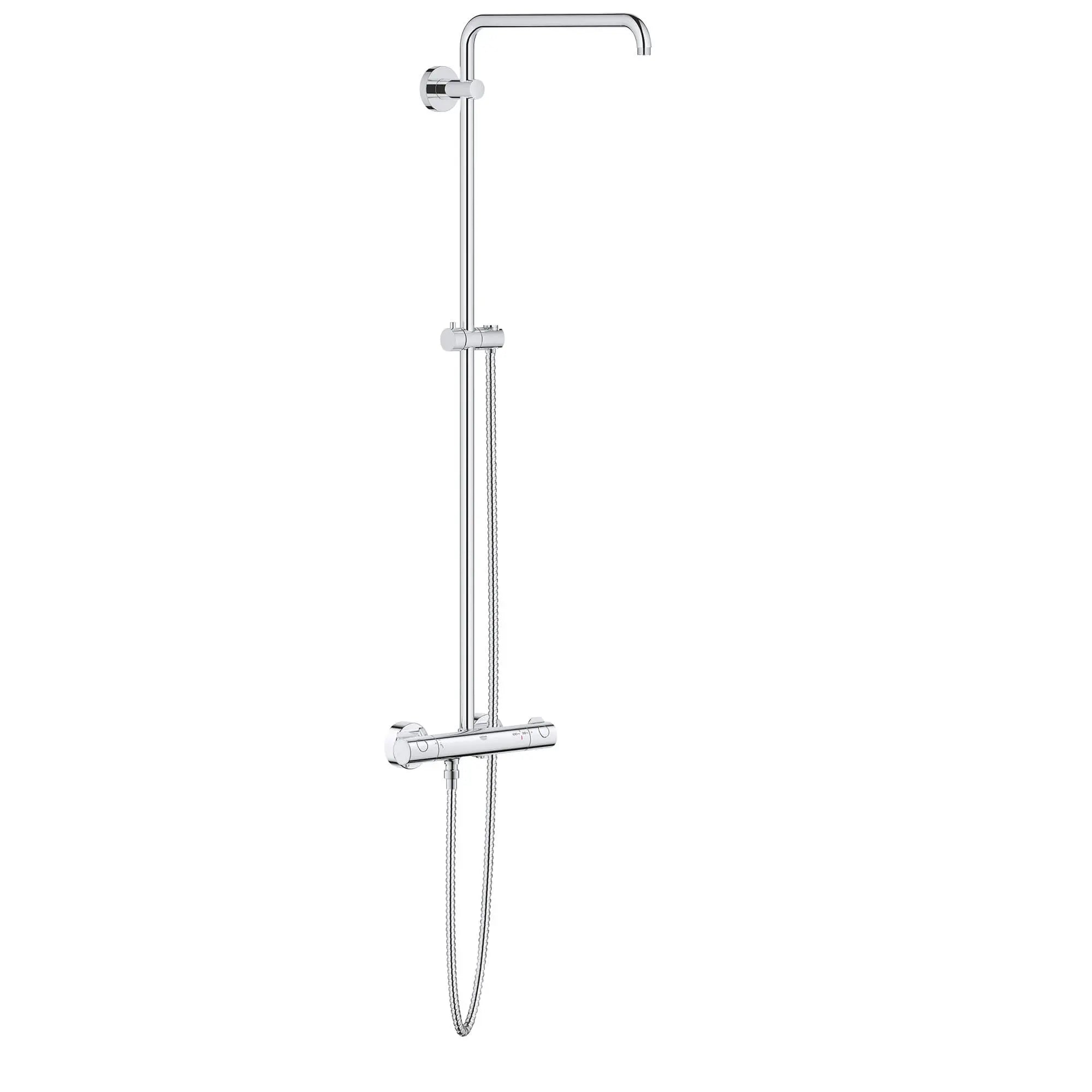 Thermostatic Shower System // GROHE STARLIGHT CHROME // 13890_26419000-euphoria-system-shower-system-with-thermostat-for-wall-mount-starlight-chrome_0_CDNwebp.webp