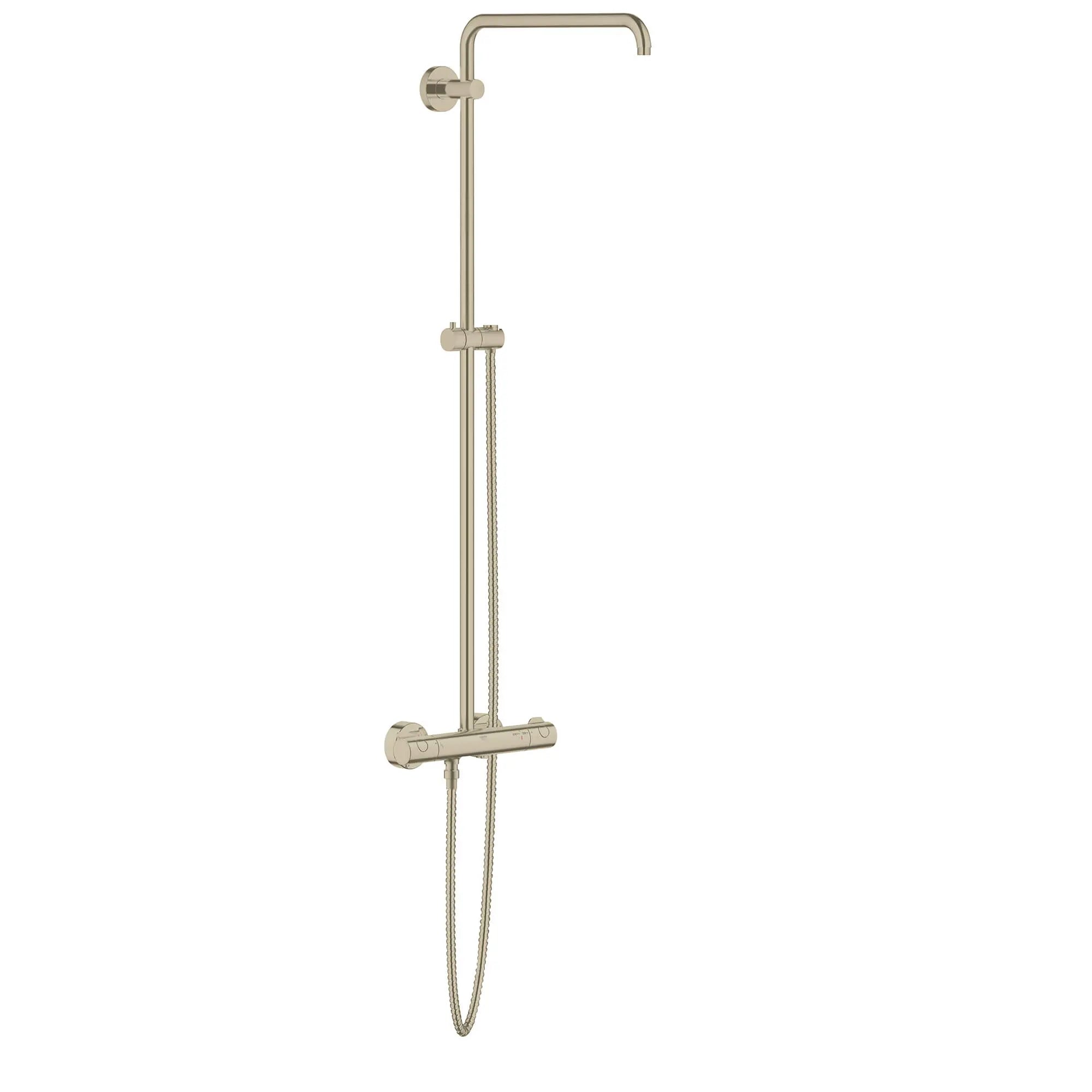 Thermostatic Shower System // BRUSHED NICKEL INFINITYFINISH // 13891_26419en0-euphoria-system-shower-system-with-thermostat-for-wall-mount-brushed-nickel-infinityfinish_0_CDNwebp.webp