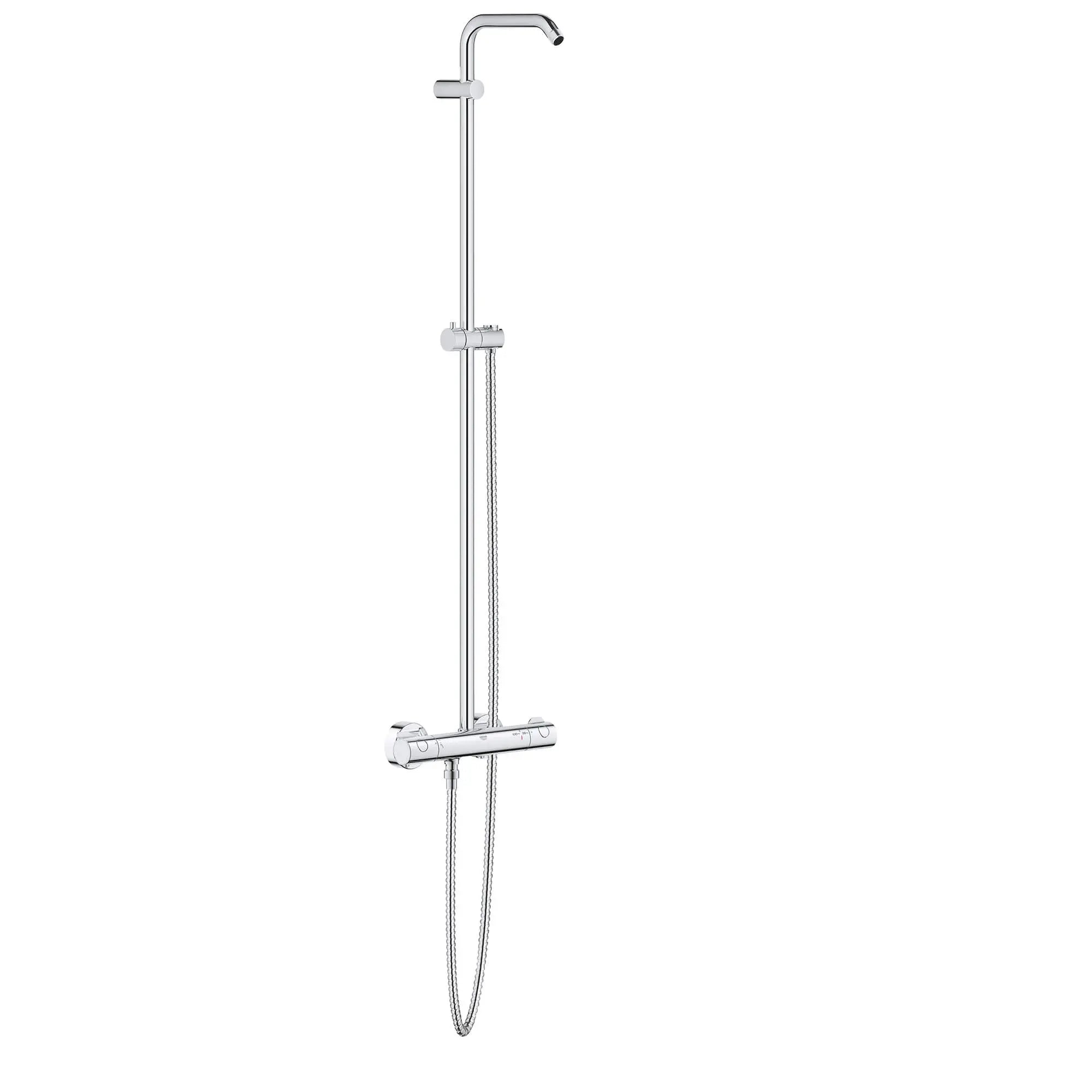 Thermostatic Shower System, // GROHE STARLIGHT CHROME // 13893_26421000-new-tempesta-system-shower-system-with-thermostat-for-wall-mount-starlight-chrome_0_CDNwebp.webp