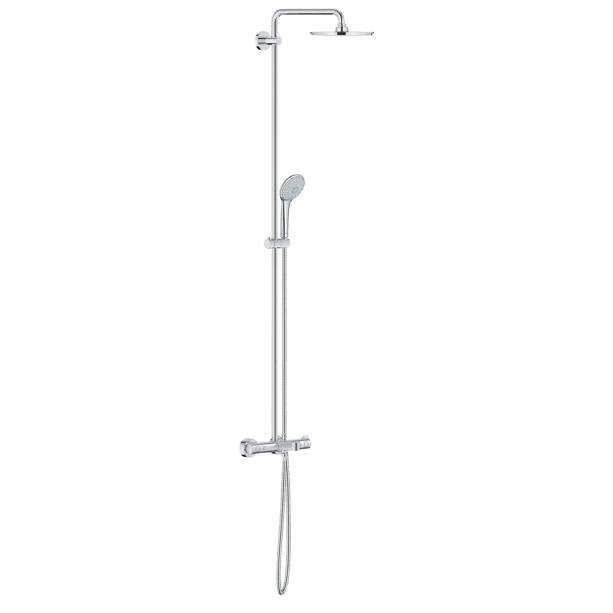 Thermostatic Tub/Shower System // GROHE STARLIGHT CHROME // 13934_26490000-euphoria-system-shower-system-with-bath-thermostat-for-wall-mount-starlight-chrome-2_0_CDNwebp.webp