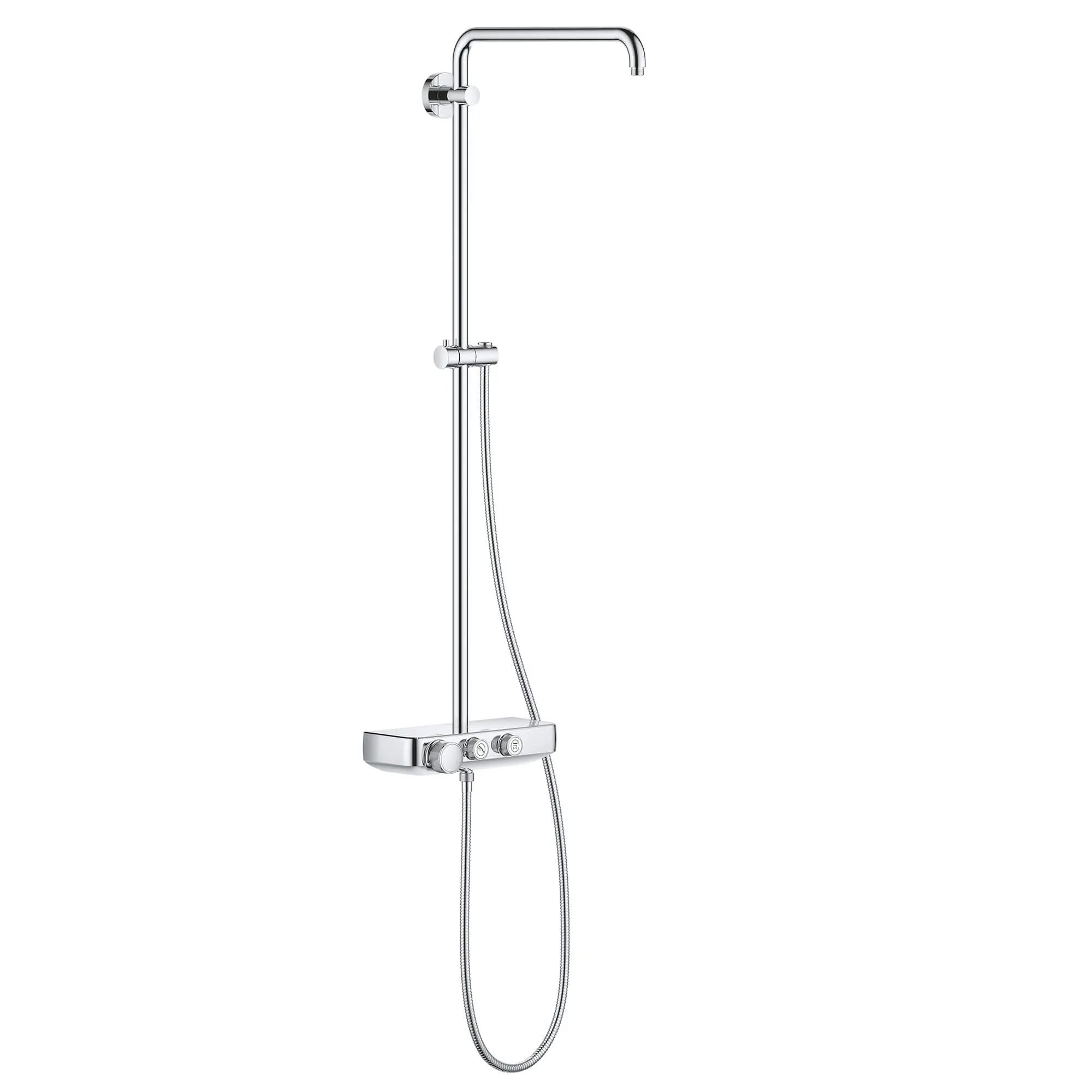 Thermostatic Shower System // GROHE STARLIGHT CHROME // 13940_26511000-euphoria-smartcontrol-system-mono-shower-system-with-thermostat-for-wall-mount-starlight-chrome_0_CDNwebp.webp