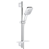 [26585000] 24" Shower Slide Bar Kit - 3 Sprays, 1.75 gpm (6.6 L/min) - GROHE StarLight Chrome