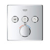[29142000] Triple Function Thermostatic Valve Trim - GROHE StarLight Chrome