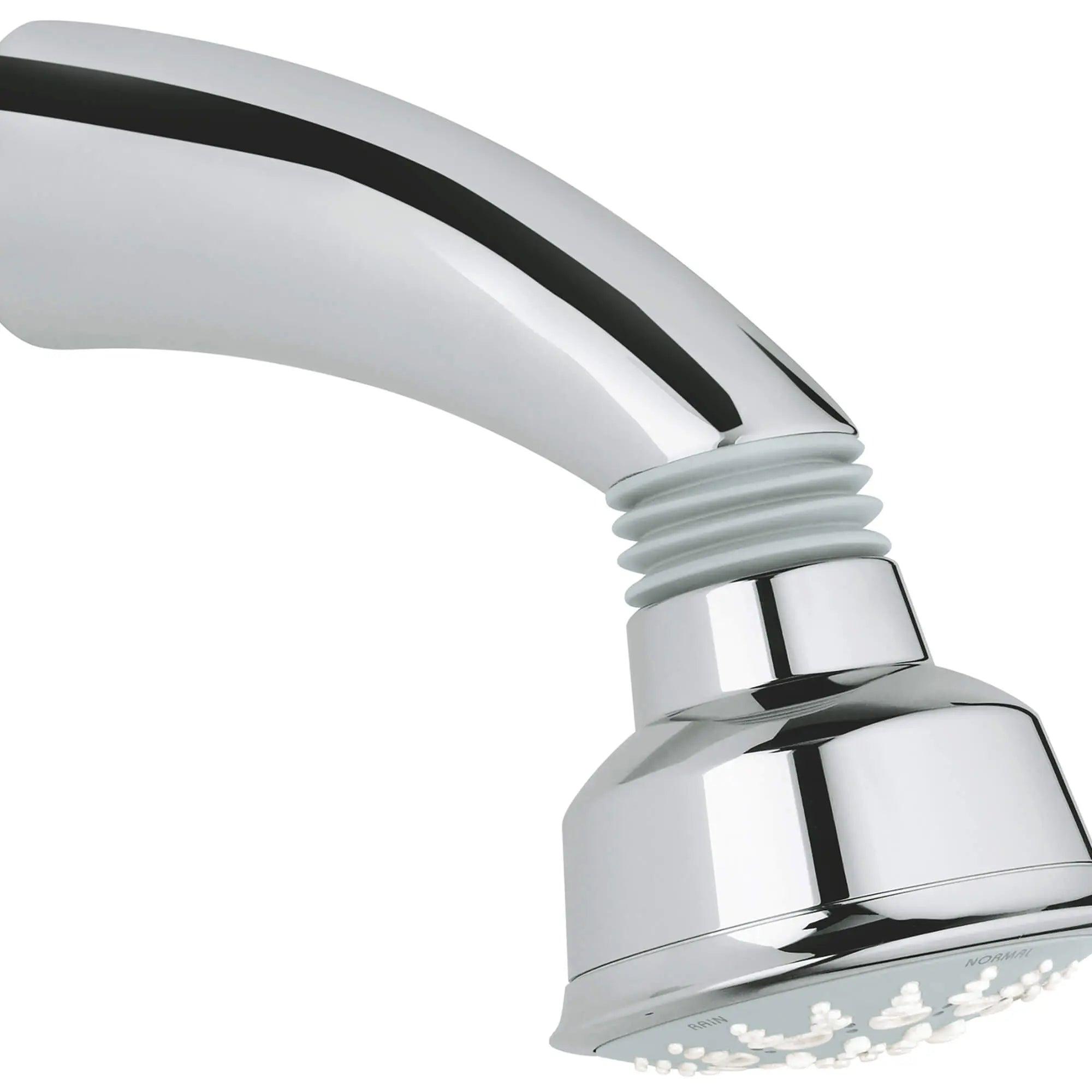 100 Shower Head, 4" - 5 Sprays, 2.5 gpm // GROHE STARLIGHT CHROME // 14074_27126000-relexa-rustic-100-shower-head-5-sprays-starlight-chrome_0_CDNwebp.webp