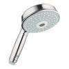 [27129BE0] 130 Hand Shower - 3 Sprays, 2.5 gpm - GROHE StarLight Chrome
