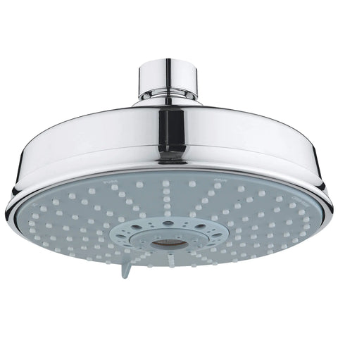 160 Shower Head, 6 ¼” - 4 Sprays, 2.5 gpm - GROHE StarLight Chrome
