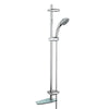 [27207000] Trio 36" Shower Slide Bar Kit - 3 Sprays, 2.5 gpm - GROHE StarLight Chrome