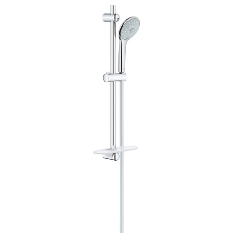 110 Massage Shower Slide Bar Kit - 3 Sprays, 2.5 GPM (9.5 L/min) - GROHE StarLight Chrome