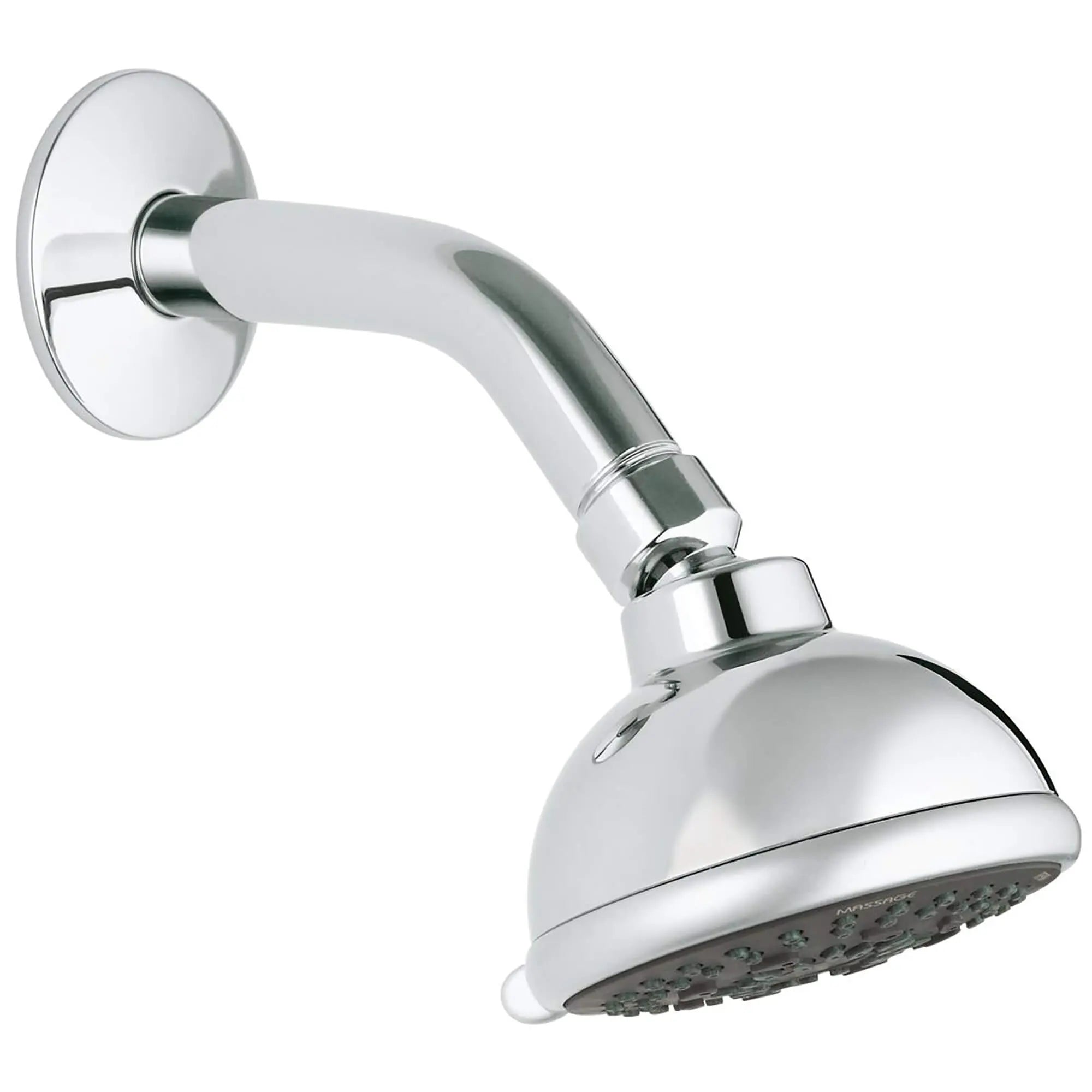 90 Trio Shower Head With Shower Arm, 3-1/2" - 3 Sprays, 2.5 gpm // GROHE STARLIGHT CHROME // 14164_27291000-Tempesta_90_Trio-Trio_Shower_Head_with_6_Shower_Arm_0_CDNwebp.webp