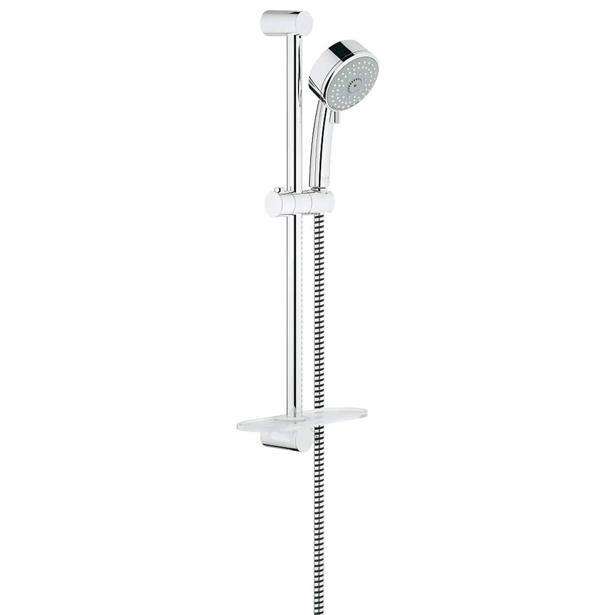 24" Shower Slide Bar Kit - 4 Sprays, 2.5 gpm // GROHE STARLIGHT CHROME // 14228_27577000-New_Tempesta_Cosmopolitan_100-Shower_Rail_Set_4_Sprays_0_CDNwebp.webp