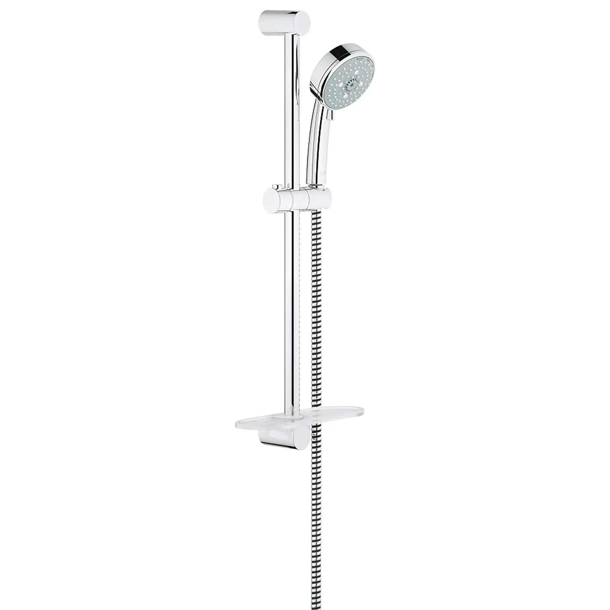 24" Shower Slide Bar Kit - 4 Sprays, 2.5 gpm // GROHE STARLIGHT CHROME // 14231_27577001-New_Tempesta_Cosmopolitan_100-Shower_Rail_Set_4_Sprays_0_CDNwebp.webp
