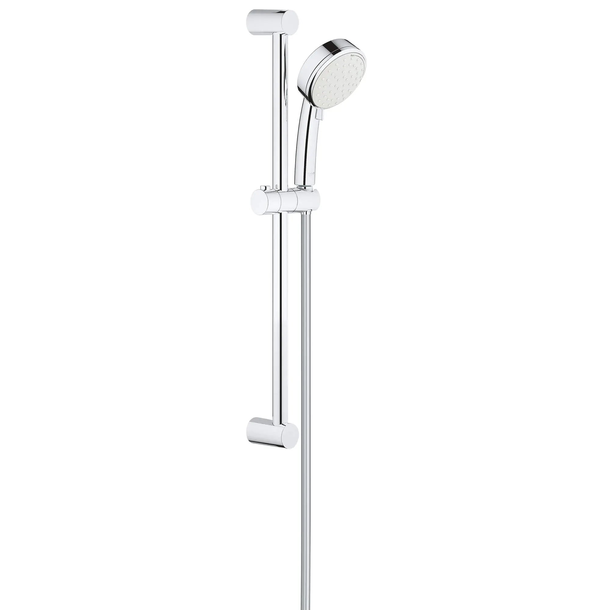 24" Shower Slide Bar Kit - 2 Sprays, 1.5 gpm // GROHE STARLIGHT CHROME // 14243_2757820e-new-tempesta-cosmopolitan-100-shower-rail-set-2-sprays-starlight-chrome_0_CDNwebp.webp