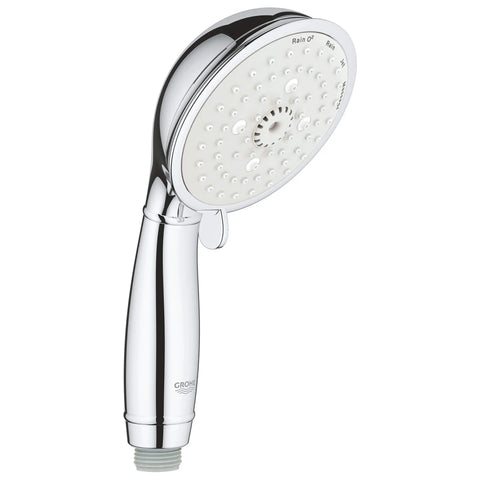 100 Hand Shower - 4 Sprays, 2.5 gpm - GROHE StarLight Chrome