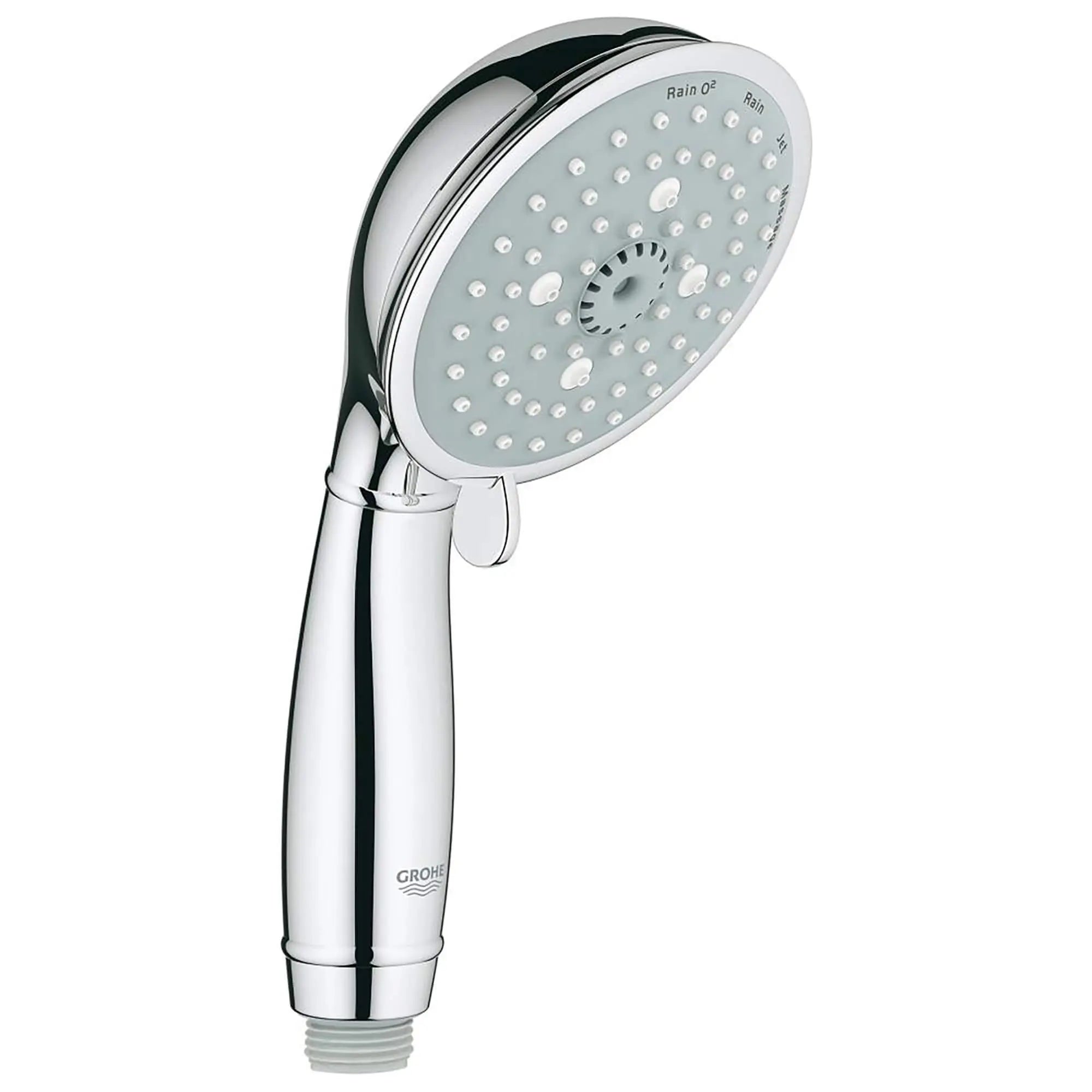 100 Hand Shower - 4 Sprays, 2.5 gpm // GROHE STARLIGHT CHROME // 14251_27608000-Tempesta_Rustic_100-Hand_Shower_4_Sprays_0_CDNwebp.webp