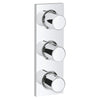 [27625000] Triple Volume Control Trim - GROHE StarLight Chrome