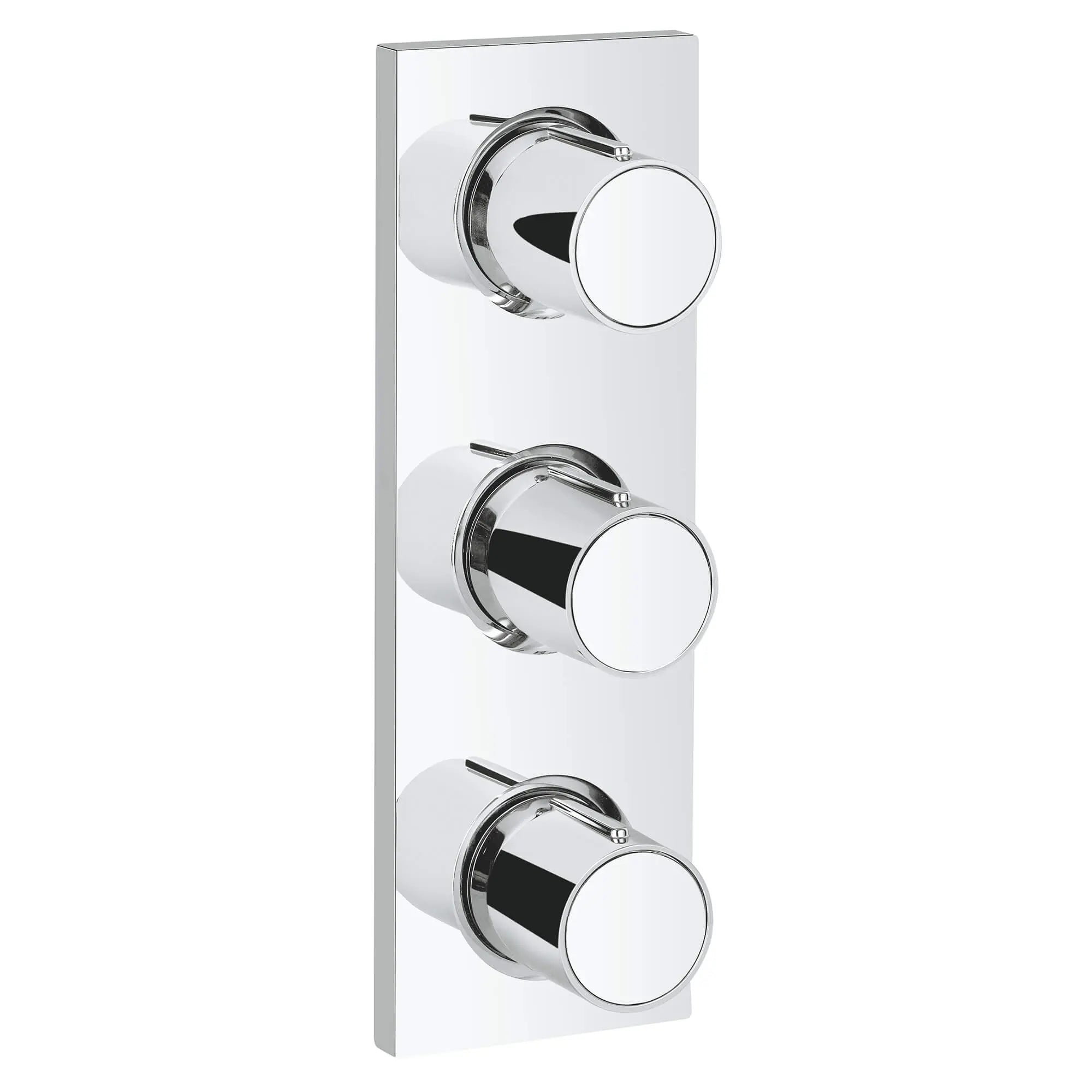 Triple Volume Control Trim // GROHE STARLIGHT CHROME // 14261_27625000-grohtherm-f-triple-volume-control-trim-starlight-chrome_0_CDNwebp.webp