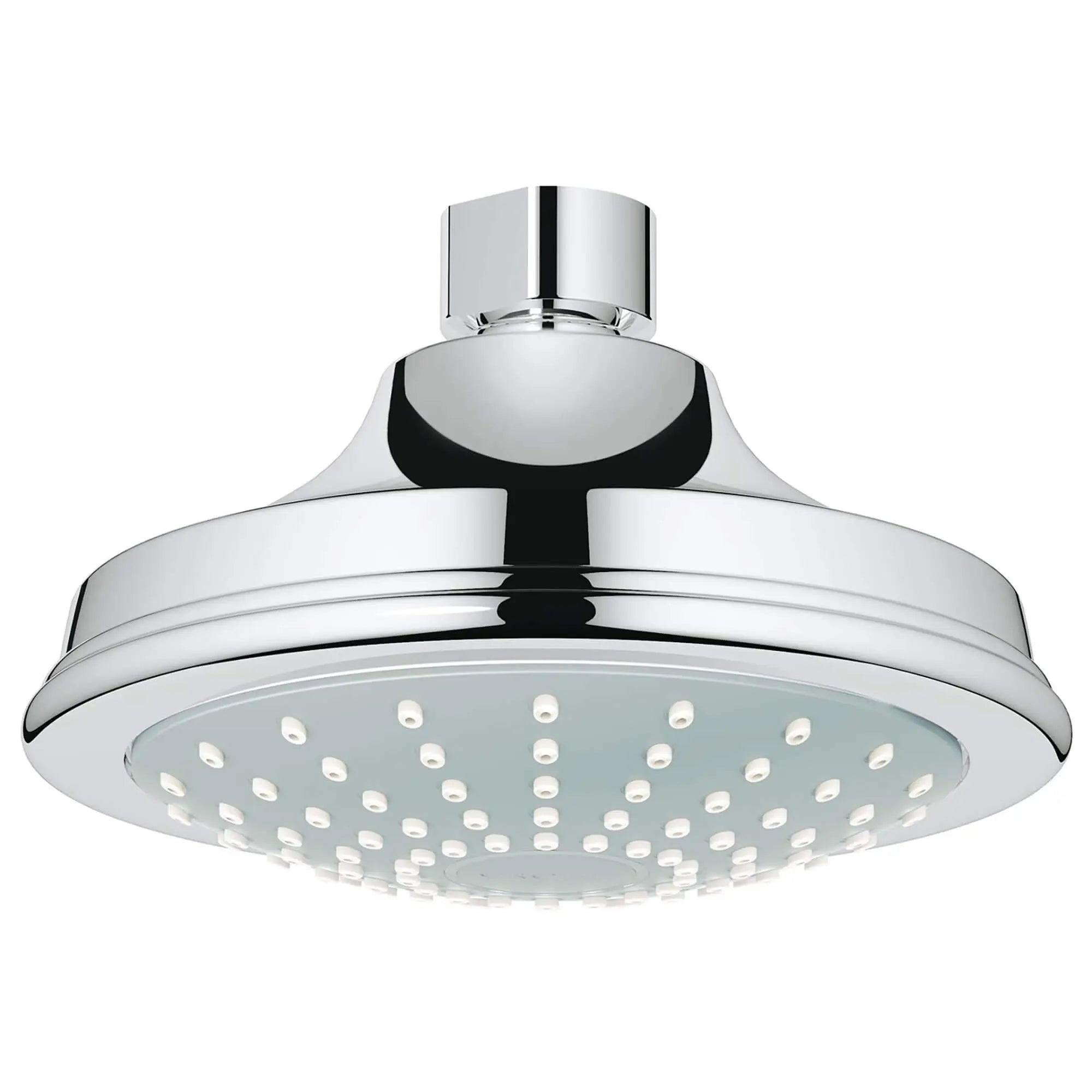 5" Showead Head - 1 Spray, 2.0 GPM (6.8 L/min) // GROHE STARLIGHT CHROME // 14305_27811000-Euphoria_Rustic_130-Shower_Head_1_Spray_0_CDNwebp.webp