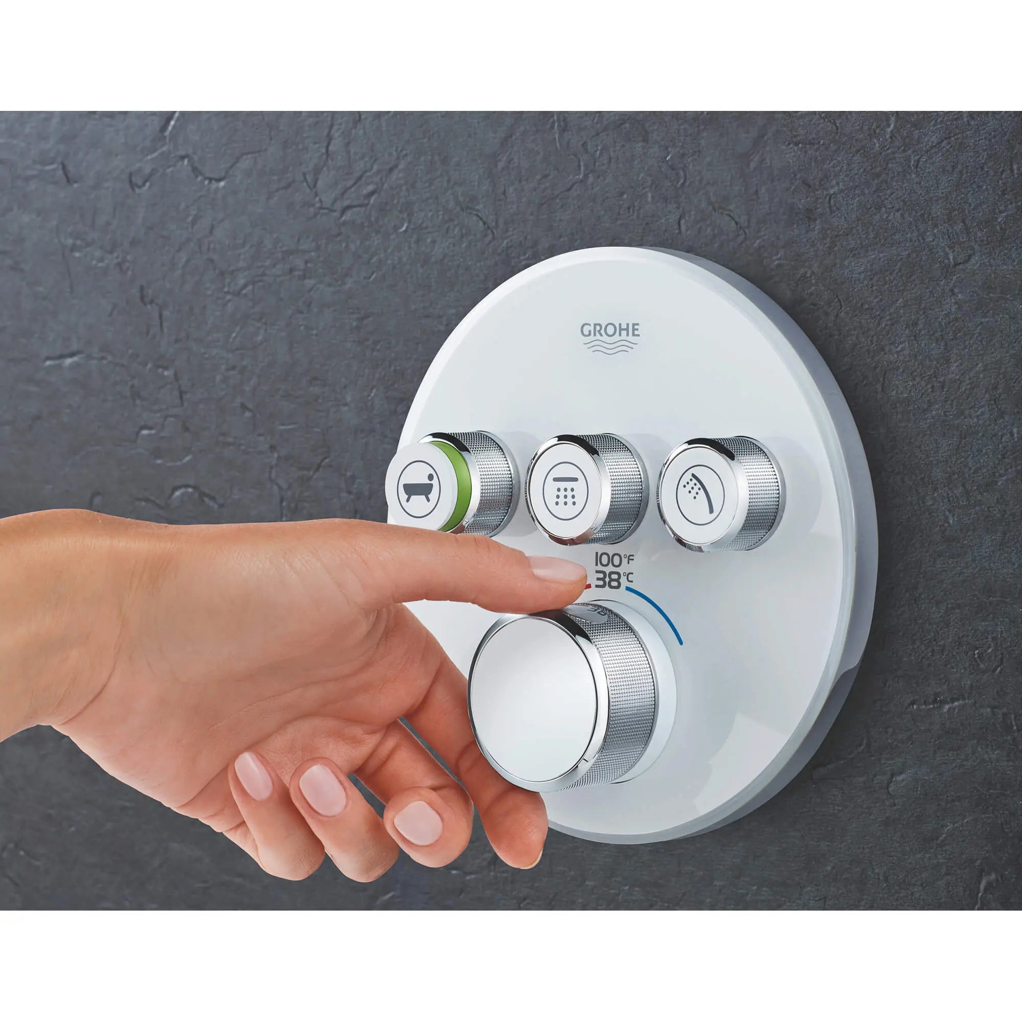 Triple Function Thermostatic Valve Trim // MOON WHITE // 1434_29161ls0-triple-function-thermostatic-trim-with-control-module-enviro-2_0_CDNwebp.webp
