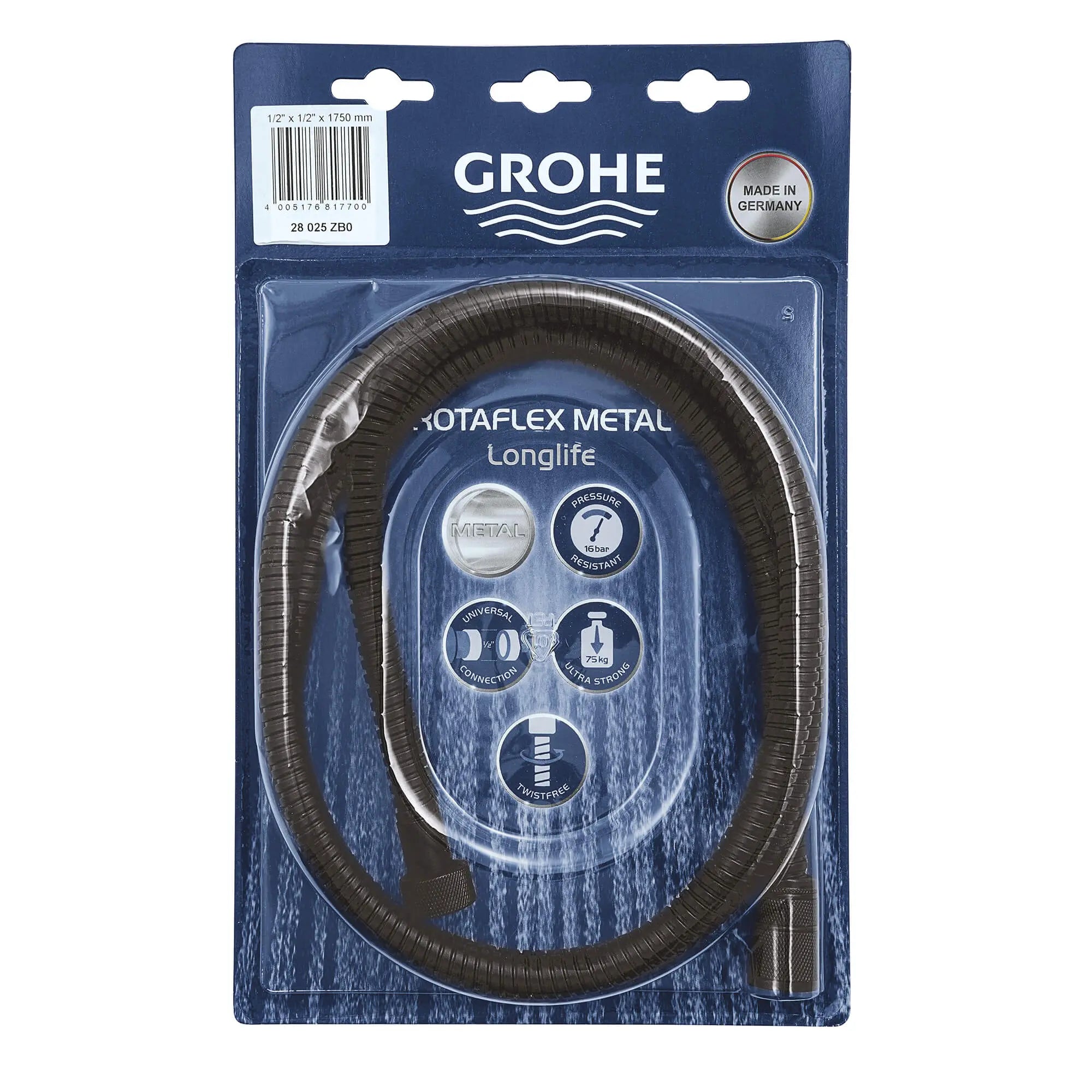 69" Metal Longlife Twist-Free Shower Hose // OIL RUBBED BRONZE // 14363_28025zb0-rotaflex-metal-longlife-metal-shower-hose-twistfree-1750-oil-rubbed-bronze-2_0_CDNwebp.webp