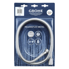 [28140000] 79" Metal Shower Hose - GROHE StarLight Chrome
