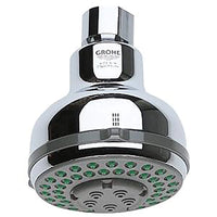 [28273000] 80 Pulsator Shower Head, 3" - 2 Sprays, 2.5 gpm - GROHE StarLight Chrome