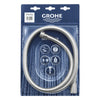 [28364000] 59" Twist-Free Shower Hose - GROHE StarLight Chrome