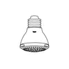 [2844500E] 100 Shower Head, 4"  - 3 Sprays, - GROHE StarLight Chrome