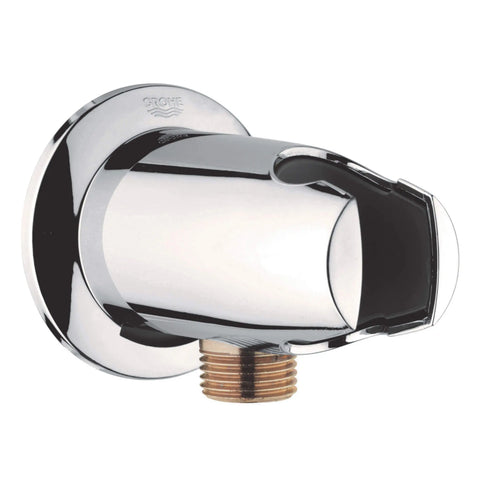 Wall Union With Hand Shower Holder - Polished Nickel InfinityFinish