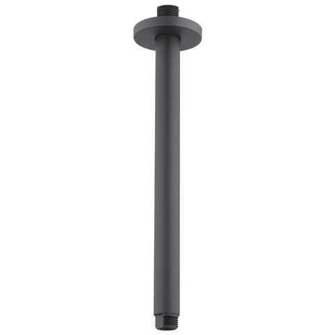 Rainshower 12? Ceiling Shower Arm - Velvet Black