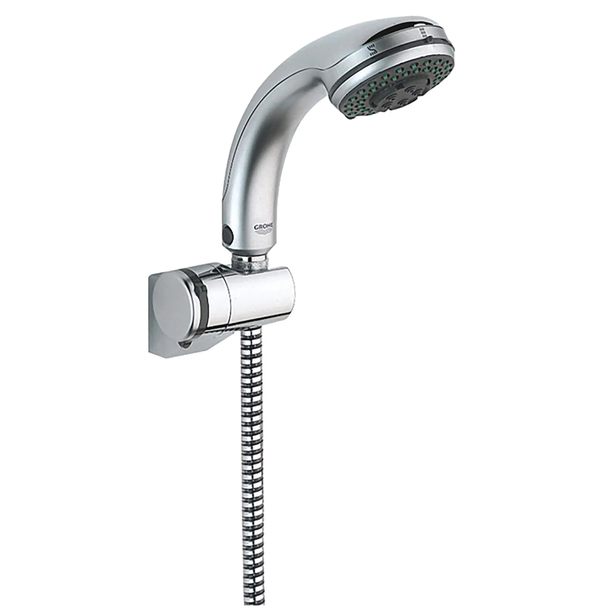 Adjustable Wall Mount Hand Shower Holder // GROHE STARLIGHT CHROME // 14621_28623000-relexa-wall-hand-shower-holder-starlight-chrome-8_0_CDNwebp.webp