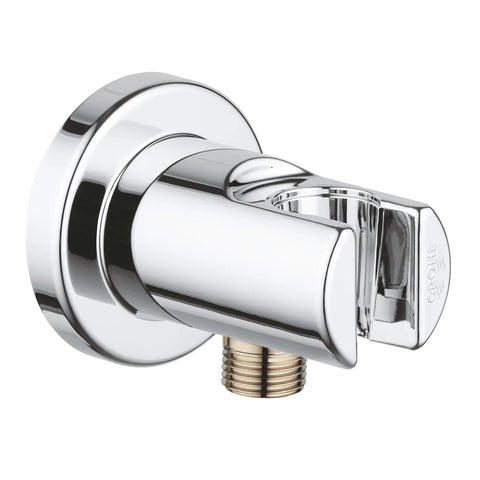 Wall Union With Hand Shower Holder - GROHE StarLight Chrome