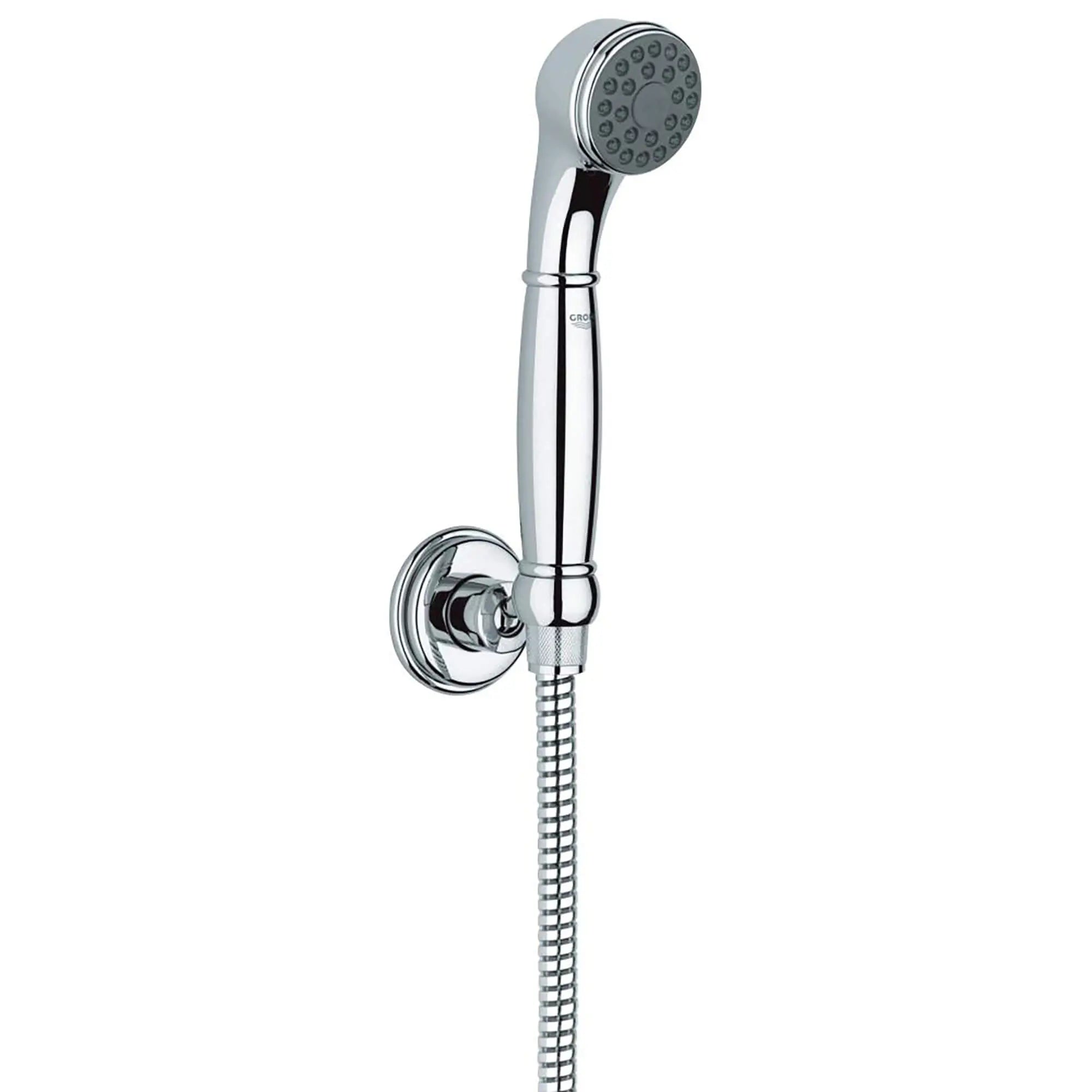 Hand Shower Set - 1 Spray, 2.5 gpm // GROHE STARLIGHT CHROME // 14706_28976000-Sinfonia_50-Handshower_Set_0_CDNwebp.webp