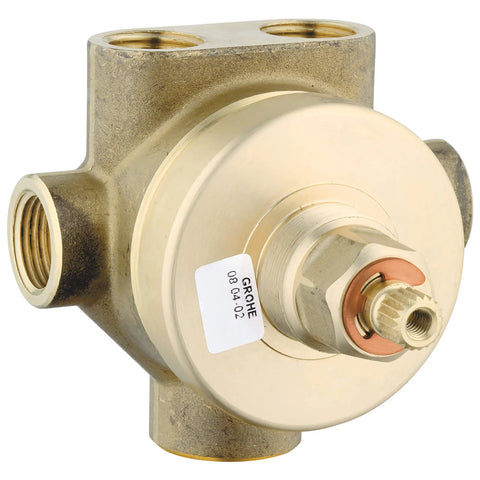 3-Way Diverter Rough-In Valve (Shared Functions) - No Finish