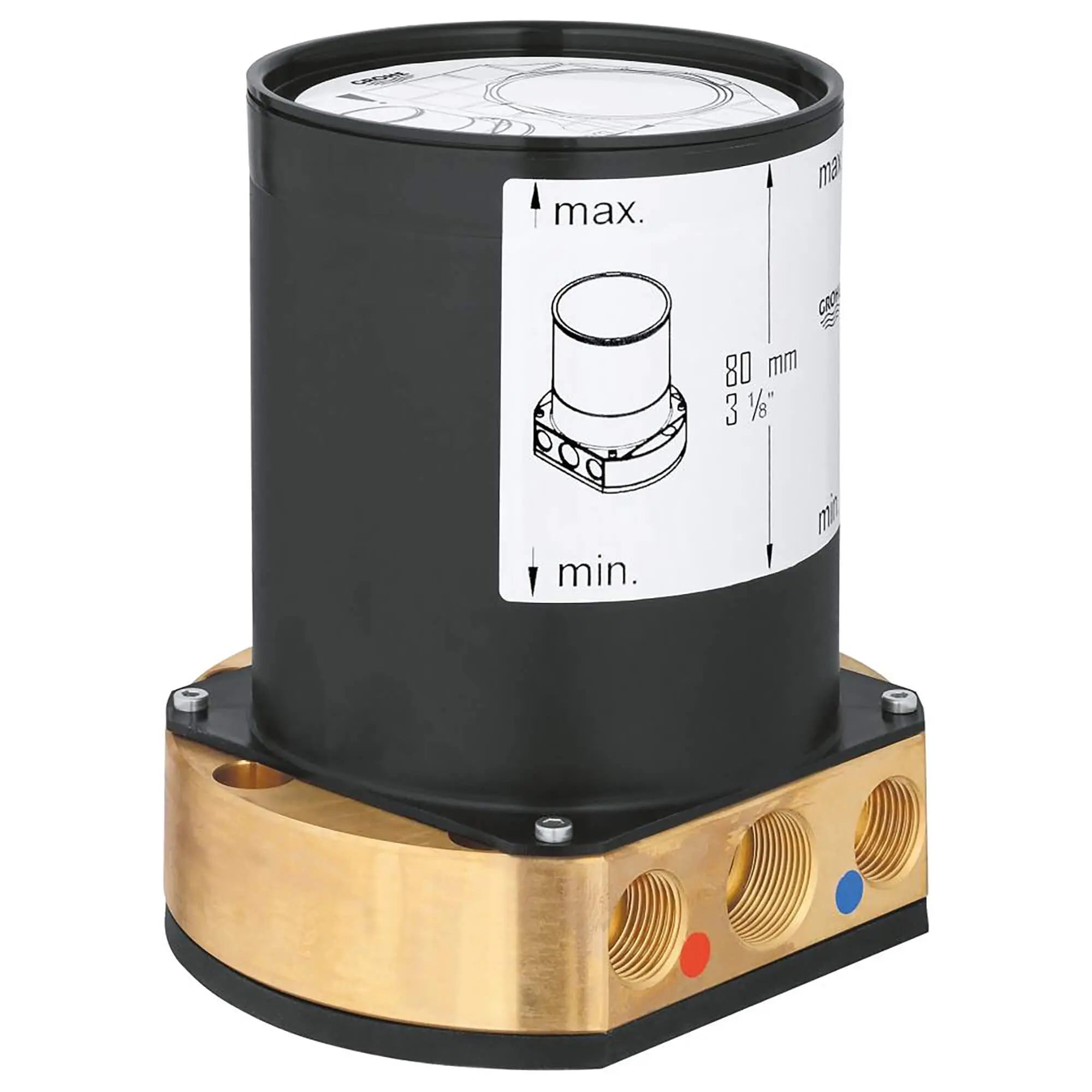 Floor Mounted Tub Faucet Rough-In Valve // NO FINISH // 14717_29038000-Rough-In_Set_for_Floor-Mounted_Bathtub_Faucet_0_CDNwebp.webp