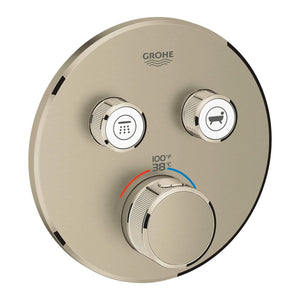 [29137EN0] Dual Function Thermostatic Valve Trim - GROHE StarLight Chrome