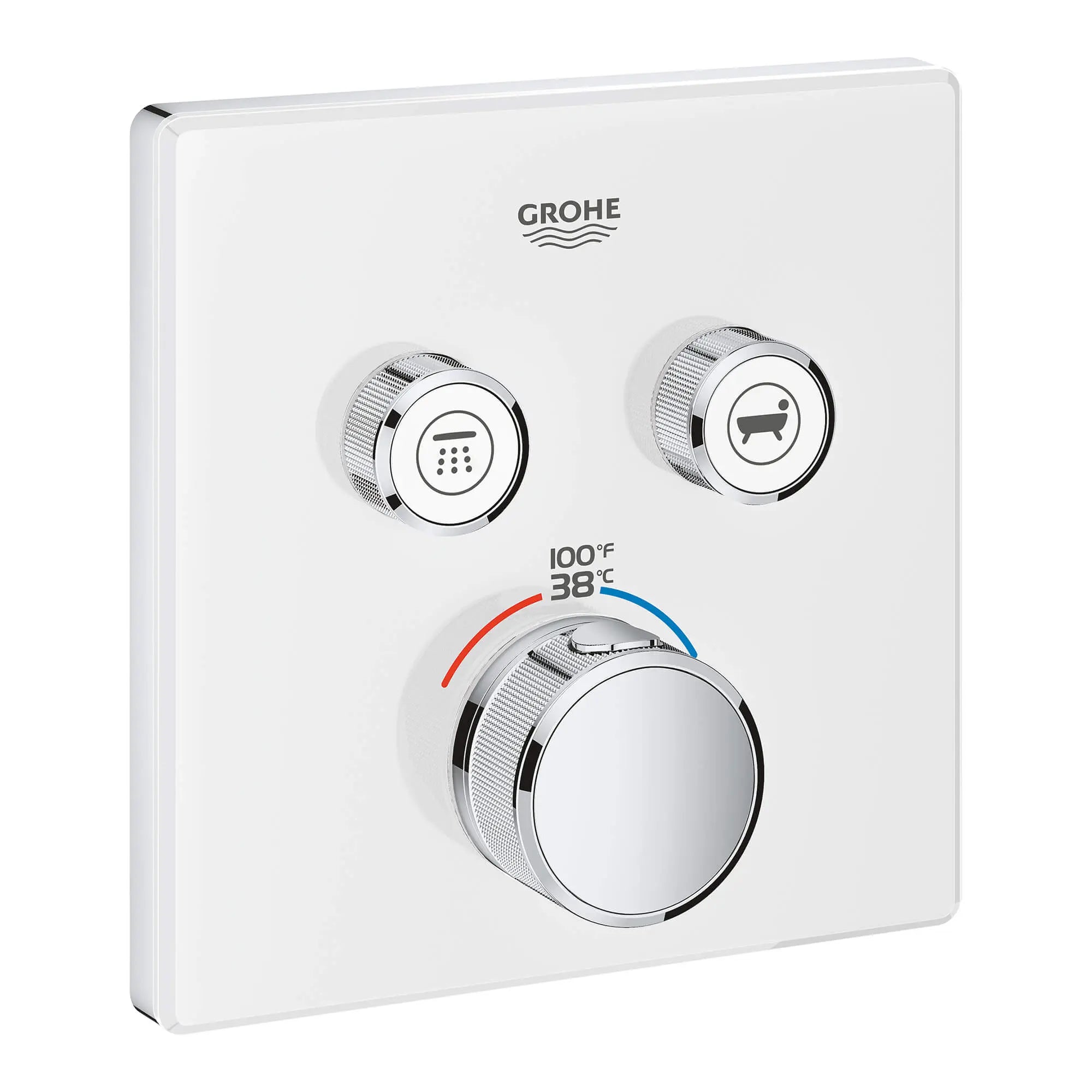 Dual Function Thermostatic Valve Trim // MOON WHITE // 14768_29164ls0-grohtherm-smartcontrol-dual-function-thermostatic-trim-with-control-module-moon-white_0_CDNwebp.webp