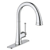 [30210000] Single-Handle Pull Down Kitchen Faucet Dual Spray 1.75 GPM - GROHE StarLight Chrome